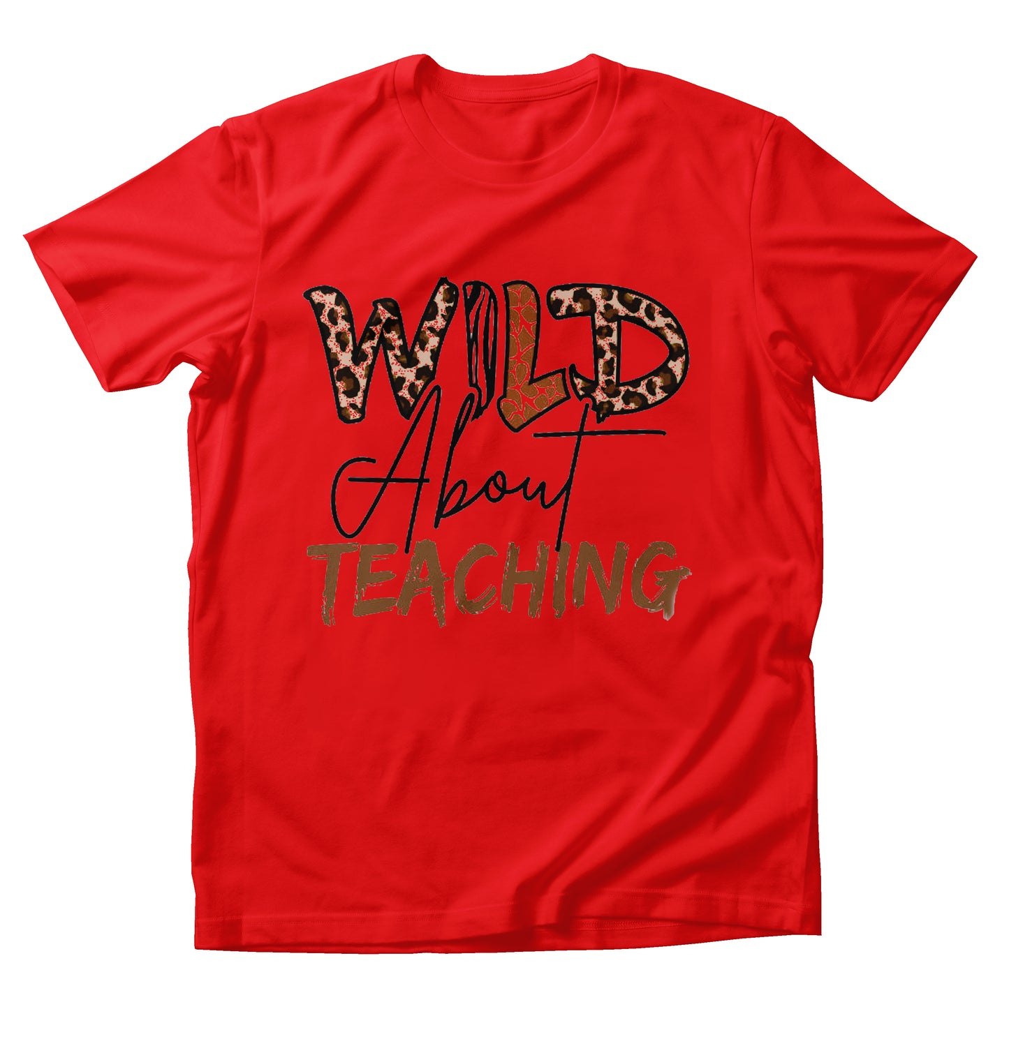 Wild About Teaching (Red)